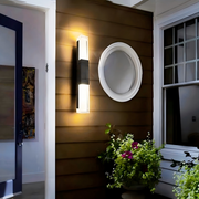 IP65 Modern Aluminum Black Outdoor LED Wall Lights