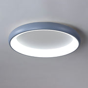 Nordic Decor Round Plate LED Living Room Ceiling Light