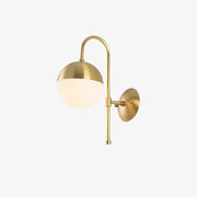 Gold Metal Retro Wall Lights For Bedroom