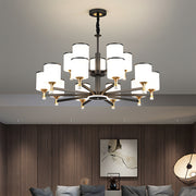 Multi Heads Luxurious Glass Ceiling Light for Living Room