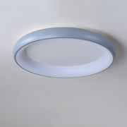 Nordic Decor Round Plate LED Living Room Ceiling Light