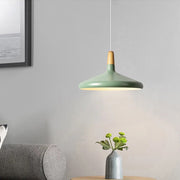 Modern Nordic Macaron Creative Wooden Pendant Lamp