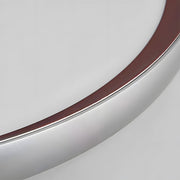 Minimalist Circle Design Brown LED Bedroom Ceiling Lights