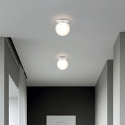 Contemporary Hallway Glass Ceiling Lighting