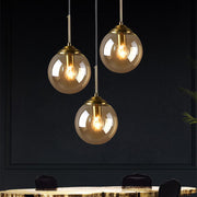 Modern Glass Ball Pendant Lamps