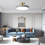 Simple Round Flush Mount Living Room Led Ceiling Light