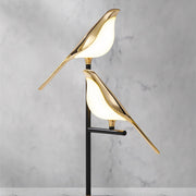 Electroplating Golden Bird Table Lamp for Bedroom -Gleamlamp