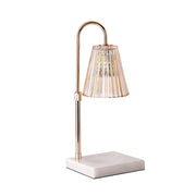 Contemporary Nordic Brown Glass Bedroom Mini Warming Candle Lamp