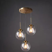 Modern Glass Ball Pendant Lamps
