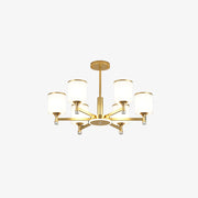 Multi Heads Luxurious Glass Ceiling Light for Living Room
