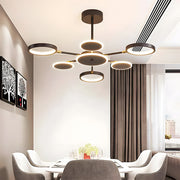 Contemporary Multi-Head LED Ceiling Lights for Dining Room
