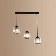 Simple Multi-Head Designer Crystal Kitchen Island Lamps
