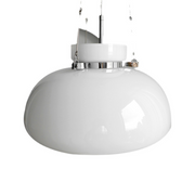 Mid-Century Modern Bauhaus Dome Glass Pendant Light -Homdiy