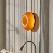 Bauhaus Glass Donut Wall Lamp