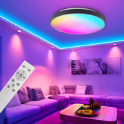 Smart LED Ceiling Light with Remote Control and App Control