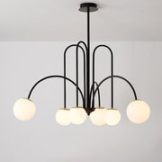 Modern Gran Finale Suspension Chandeliers Long Line Type Metal Light Fixture -Homdiy