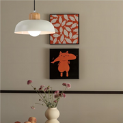 Colourful Nordic Creative Wooden Pendant Lamp