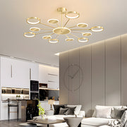 Contemporary Multi-Head LED Ceiling Lights for Dining Room