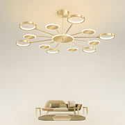 Contemporary Multi-Head LED Ceiling Lights for Dining Room