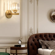 Modern Crystal Round And Square Wall Lights