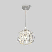Nordic Simple Globular Glass Hallway Pendant Lighting