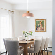 Colourful Nordic Creative Wooden Pendant Lamp