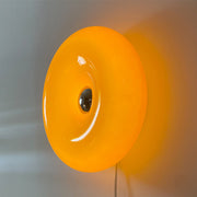 Bauhaus Glass Donut Wall Lamp