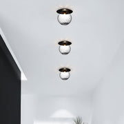 Contemporary Hallway Glass Ceiling Lighting