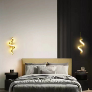 Modern Spiral Design Wall Lighting