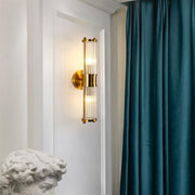 Gold Glass Creative Bedroom Wall Sconce
