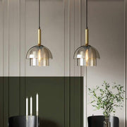 Modern Simple Glass Dome Ceiling Pendant Lights