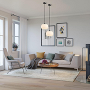 European Creative Glass Lampshade Pendant Lamp