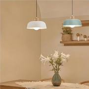 Colourful Nordic Creative Wooden Pendant Lamp