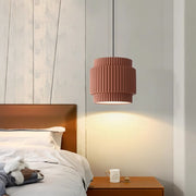 Wabi-Sabi Style Resin Cream Pendant Lamp