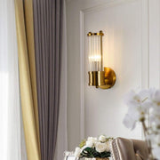 Gold Glass Creative Bedroom Wall Sconce