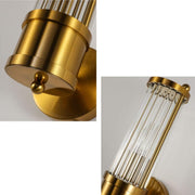 Gold Glass Creative Bedroom Wall Sconce