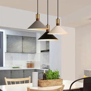 Simple Iron Round Kitchen Island Pendant Lights