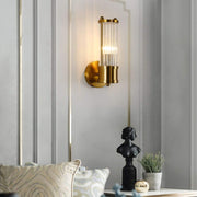 Gold Glass Creative Bedroom Wall Sconce