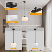 European Creative Glass Lampshade Pendant Lamp