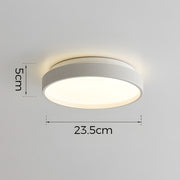 Minimalist Round Multicolour LED Living Room Ceiling Lamps
