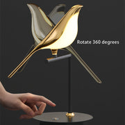 Electroplating Golden Bird Table Lamp for Bedroom -Gleamlamp