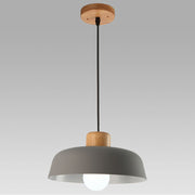 Colourful Nordic Creative Wooden Pendant Lamp