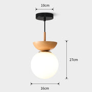 Decorative Globular Glass Pendant Lamping