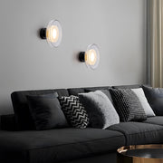 Bowl Shape Glass LED Wall Sconce For Bedroom