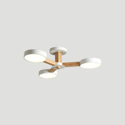 Nordic Multi-Ring LED Living Room Ceiling Light