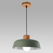Colourful Nordic Creative Wooden Pendant Lamp