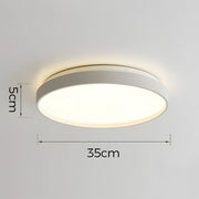 Minimalist Round Multicolour LED Living Room Ceiling Lamps