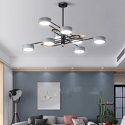 Modern Iron Multi-Light LED Ceiling Lights for Living Room