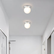Contemporary Hallway Glass Ceiling Lighting