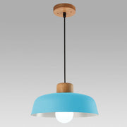 Colourful Nordic Creative Wooden Pendant Lamp